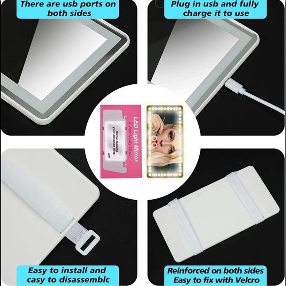 𝅺car Sun Visor Vanity Mirror - Picture 5 of 7